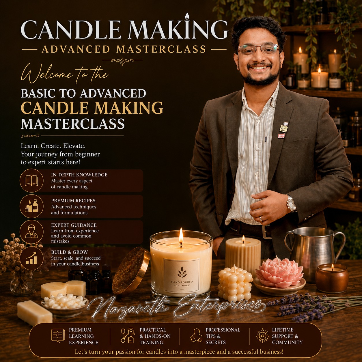 candle making
